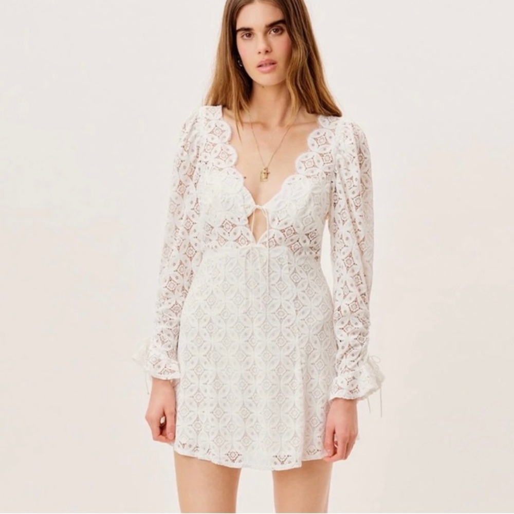 For Love & Lemons Charmaine Mini Dress
